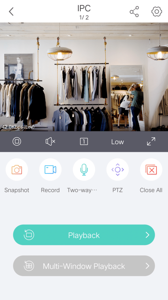 Guard Live - simplified mobile surveillance app